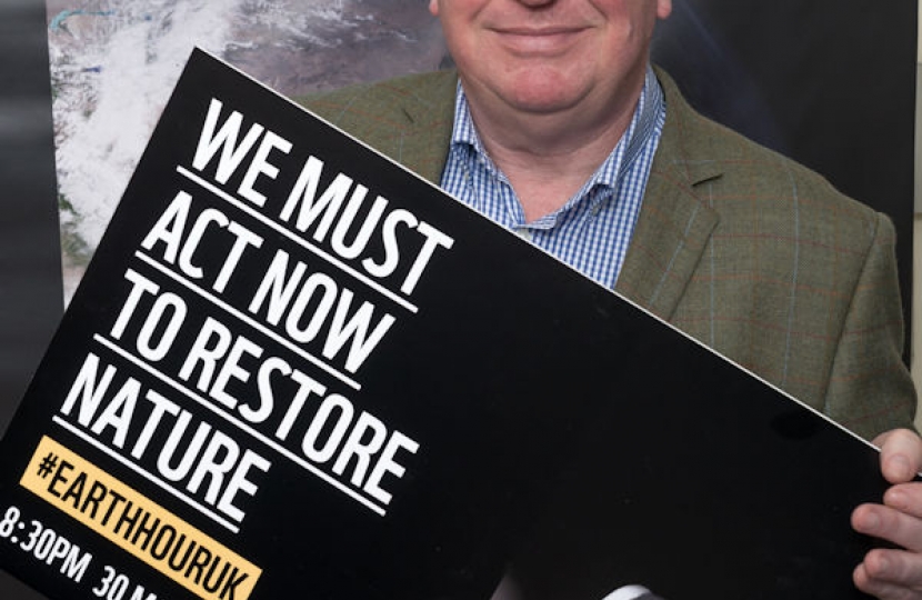 Sir Mike Penning MP Earth Hour